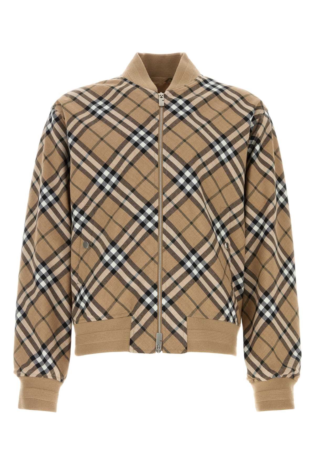 Burberry Embroidered Polyester Blend Bomber Jacket Size US M / EU 48-50 / 2 - 1 Thumbnail