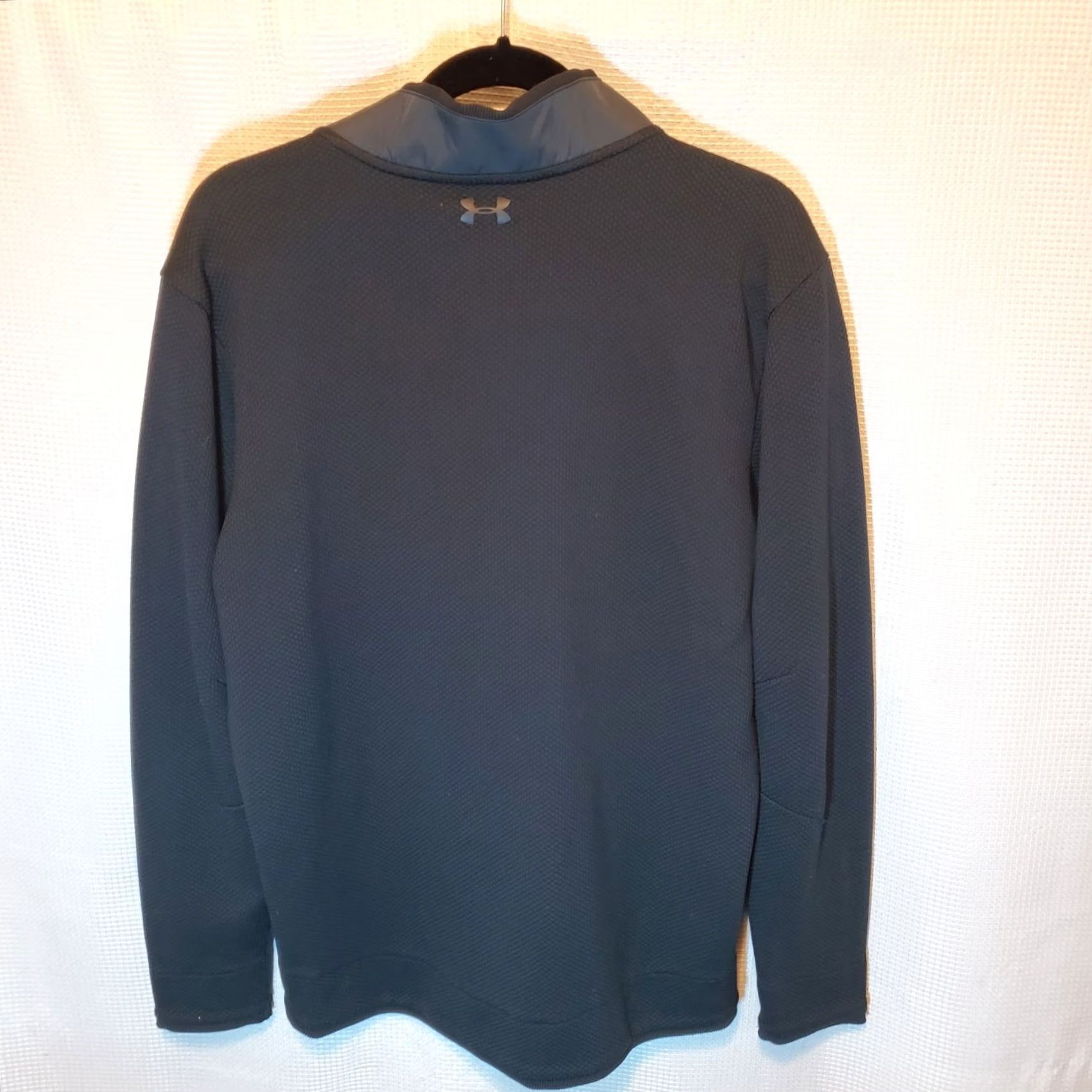 Under Armour Under armour Golf Pullover XL Black Coldgear Storm 1/4 Snap Loose Mens Size US XL / EU 56 / 4 - 2 Thumbnail