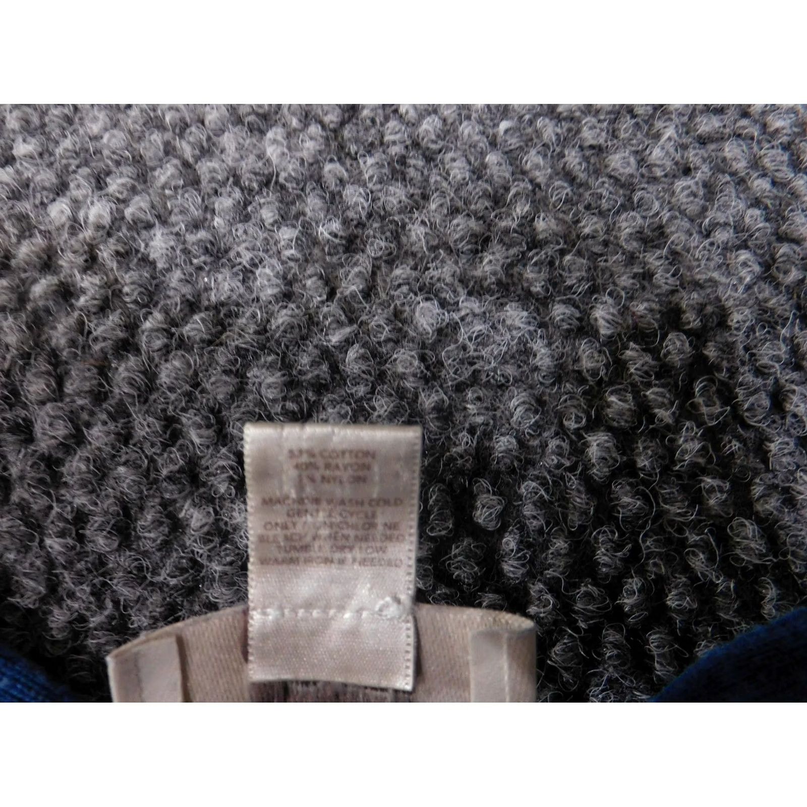Loft VINTAGE Loft Sweater Womens Small Blue Long Sleeve Textured Knit Pullover Size M / US 6-8 / IT 42-44 - 6 Thumbnail