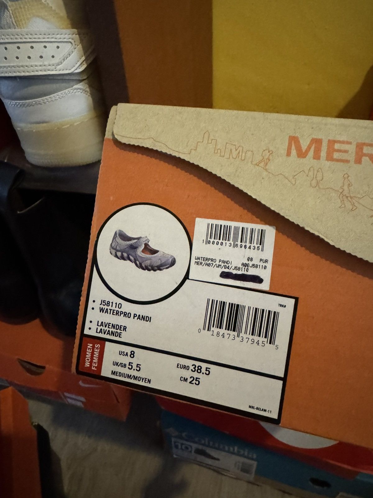 Merrell Merrell Waterpro Pandi Vibram Sandals Lavender Size US 8 / IT 38 - 8 Thumbnail