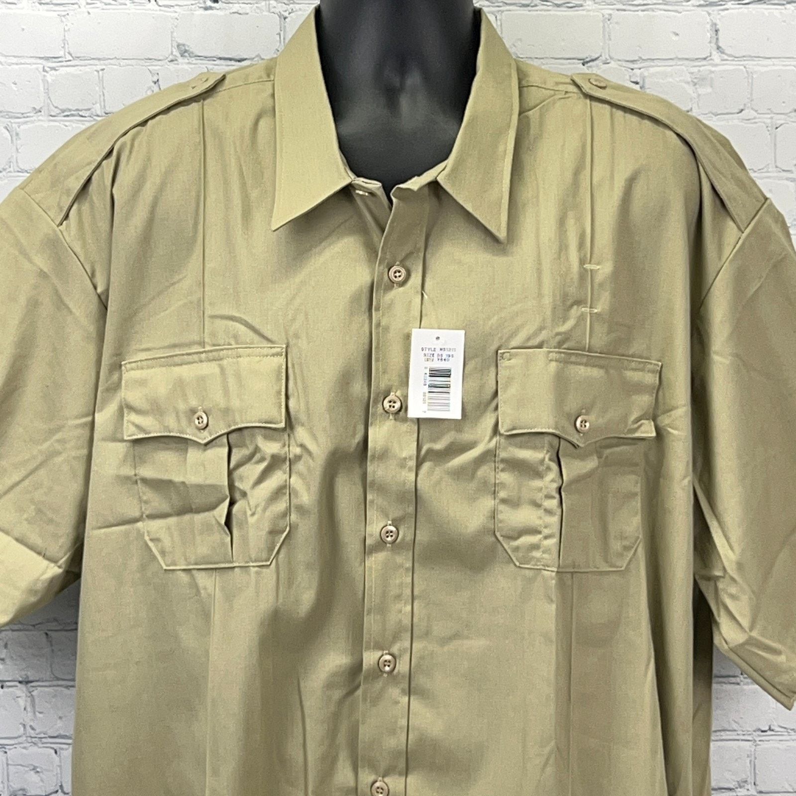 Other Horace Small Tactical Button Front Shirt SS Tan 3XL 19 1/2 Size US XXL / EU 58 / 5 - 1 Thumbnail