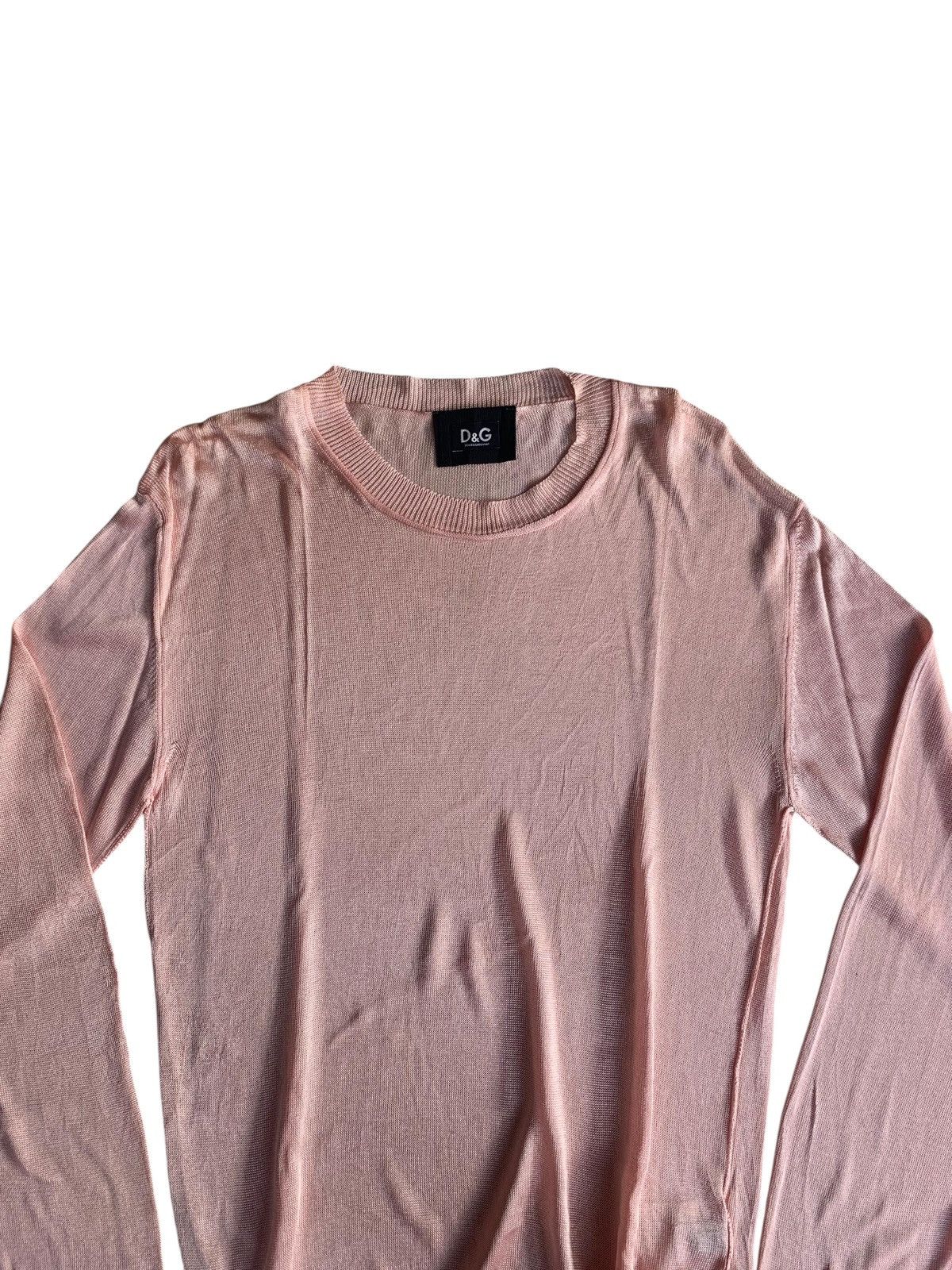 Dolce & Gabbana Dolce & Gabana Glitter Pink Knitwear Sweater Size US M / EU 48-50 / 2 - 5 Thumbnail