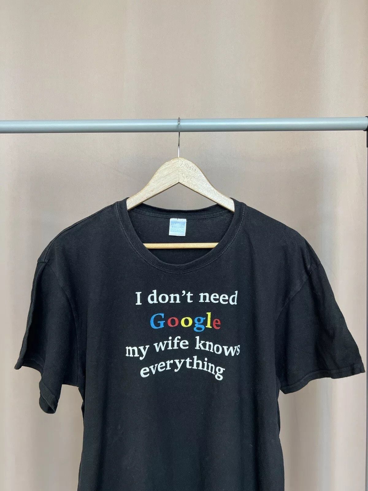 Other I Dont Need Google My Wife Knows Everything T-Shirt Size M Size US M / EU 48-50 / 2 - 2 Thumbnail