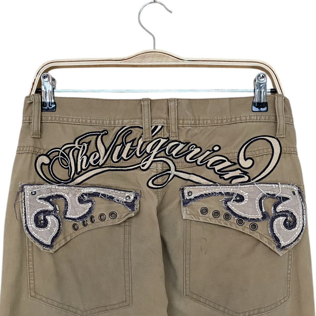 In The Attic × Japanese Brand Vintage Japanese Brand In The Attic Big Logo Pants 1990s Size US 31 - 4 Thumbnail