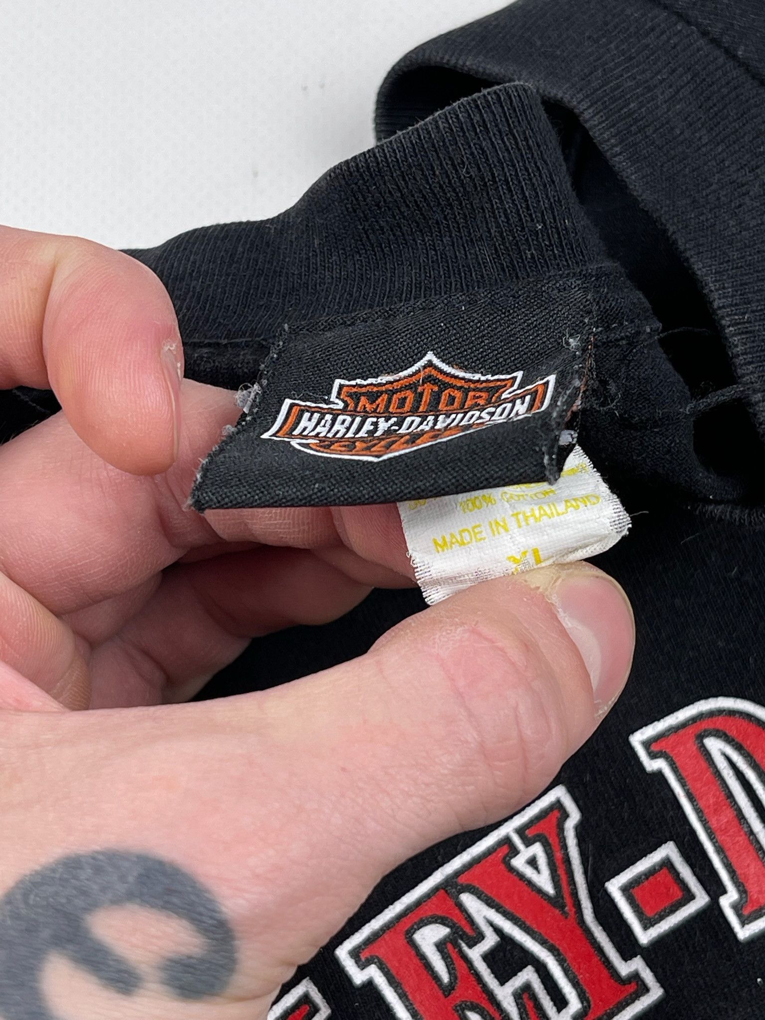 Harley Davidson Harley Davidson Tshirt motorcycle choppers Size US XL / EU 56 / 4 - 8 Thumbnail