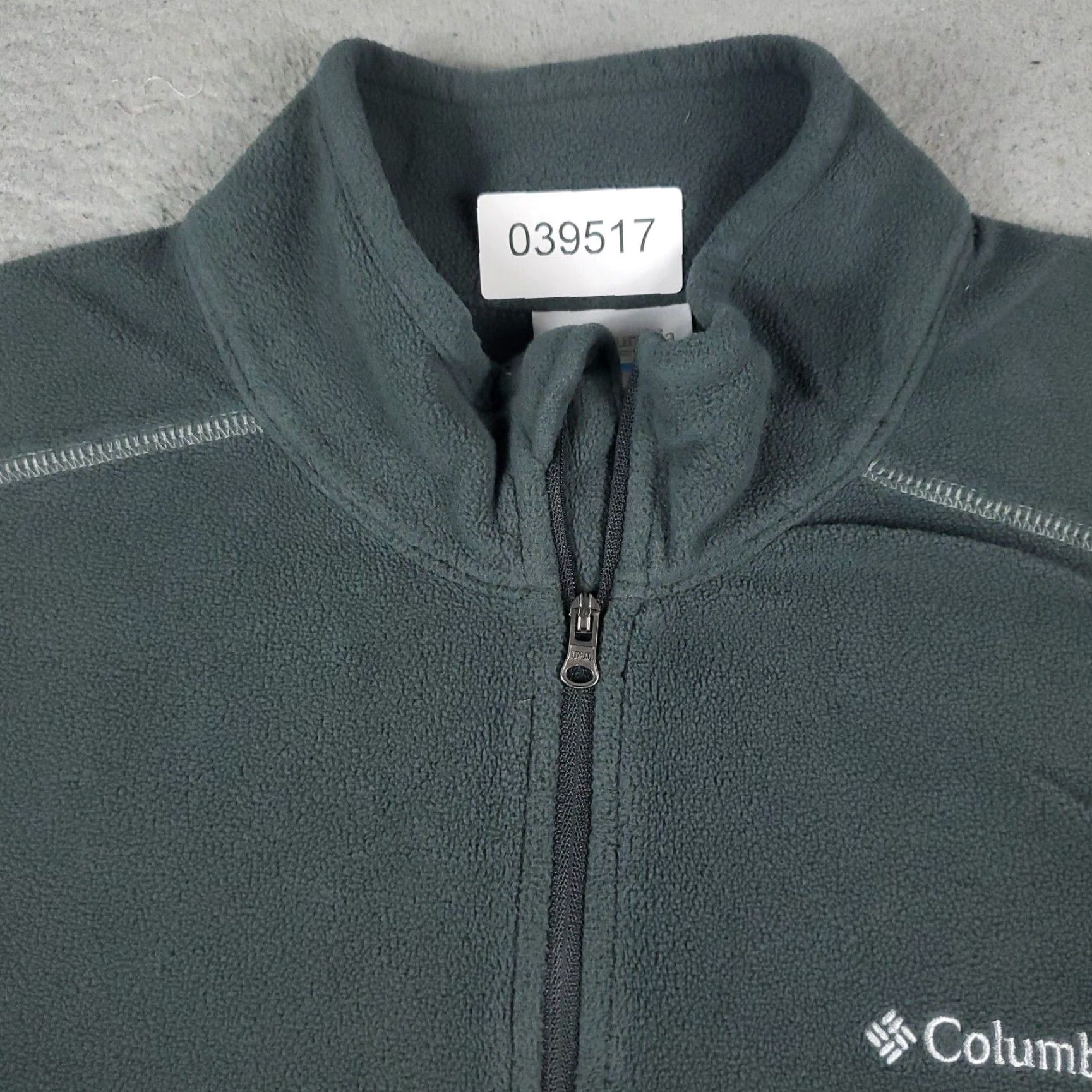 Vintage Columbia Gray Fleece Sweater 1/4 Zip Pullover Mens Medium Size US M / EU 48-50 / 2 - 2 Thumbnail