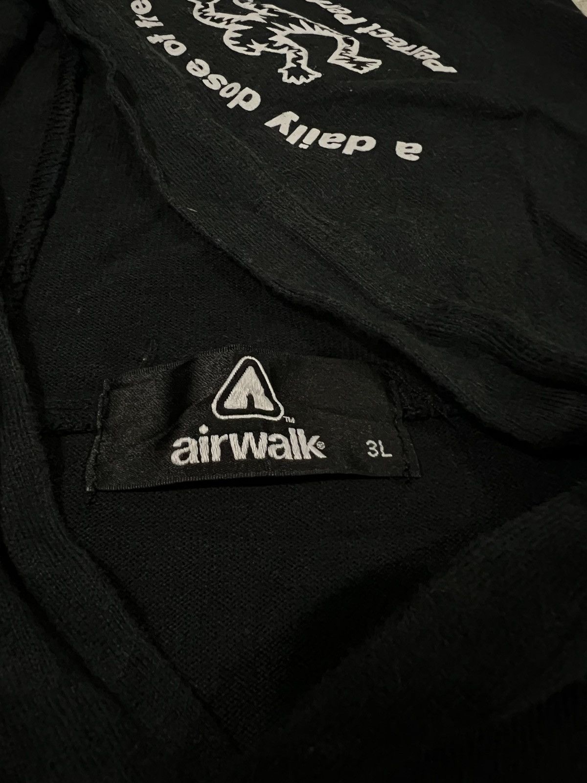 Airwalk × Tribal Streetwear × Vintage Y2K Airwalk Running Man Logo Skater Double Sleeve Hoodie Size US L / EU 52-54 / 3 - 6 Thumbnail