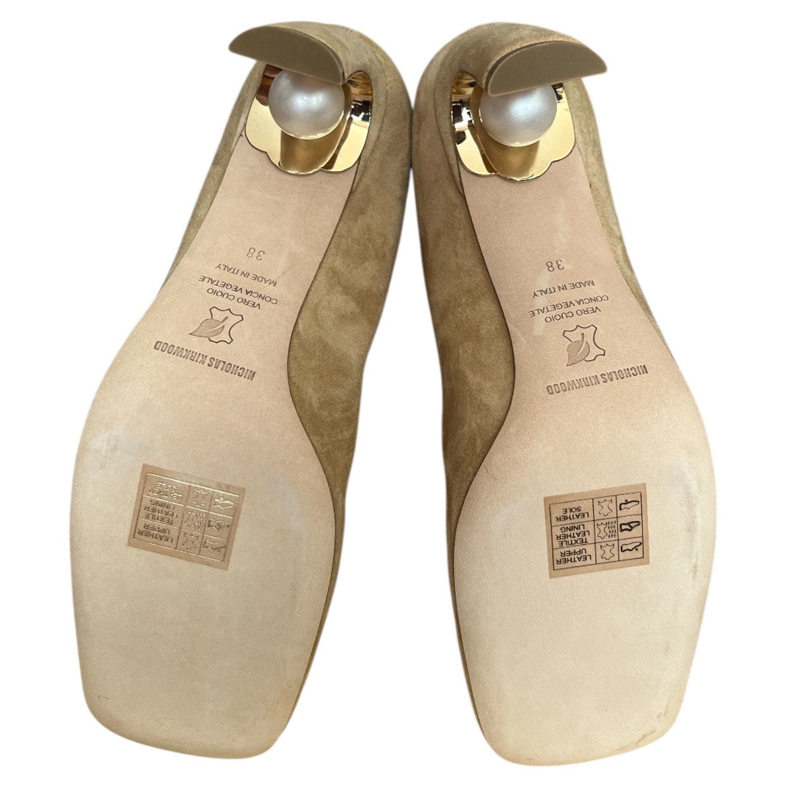 Nicholas Kirkwood Nicholas Kirkwood Maeva Brown Suede Ankle Boots, IT38/US8 Size US 8 / IT 38 - 8 Thumbnail