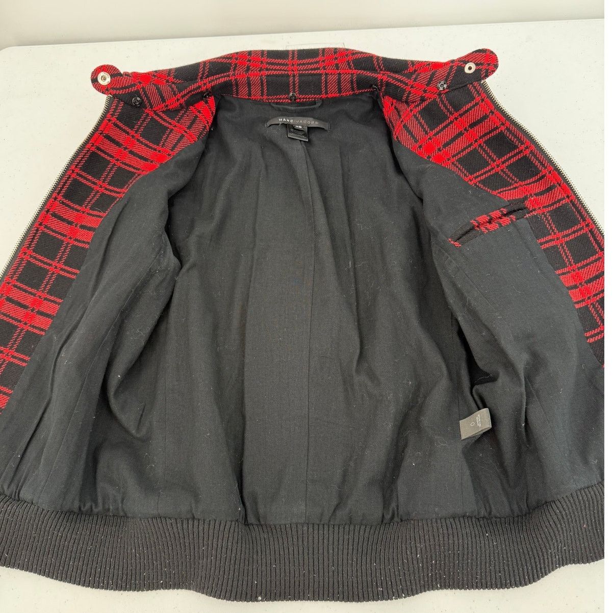 Marc Jacobs Marc Jacobs Wool Jacket Buffalo Plaid Size XS Y2K Vintage Size XS / US 0-2 / IT 36-38 - 9 Thumbnail