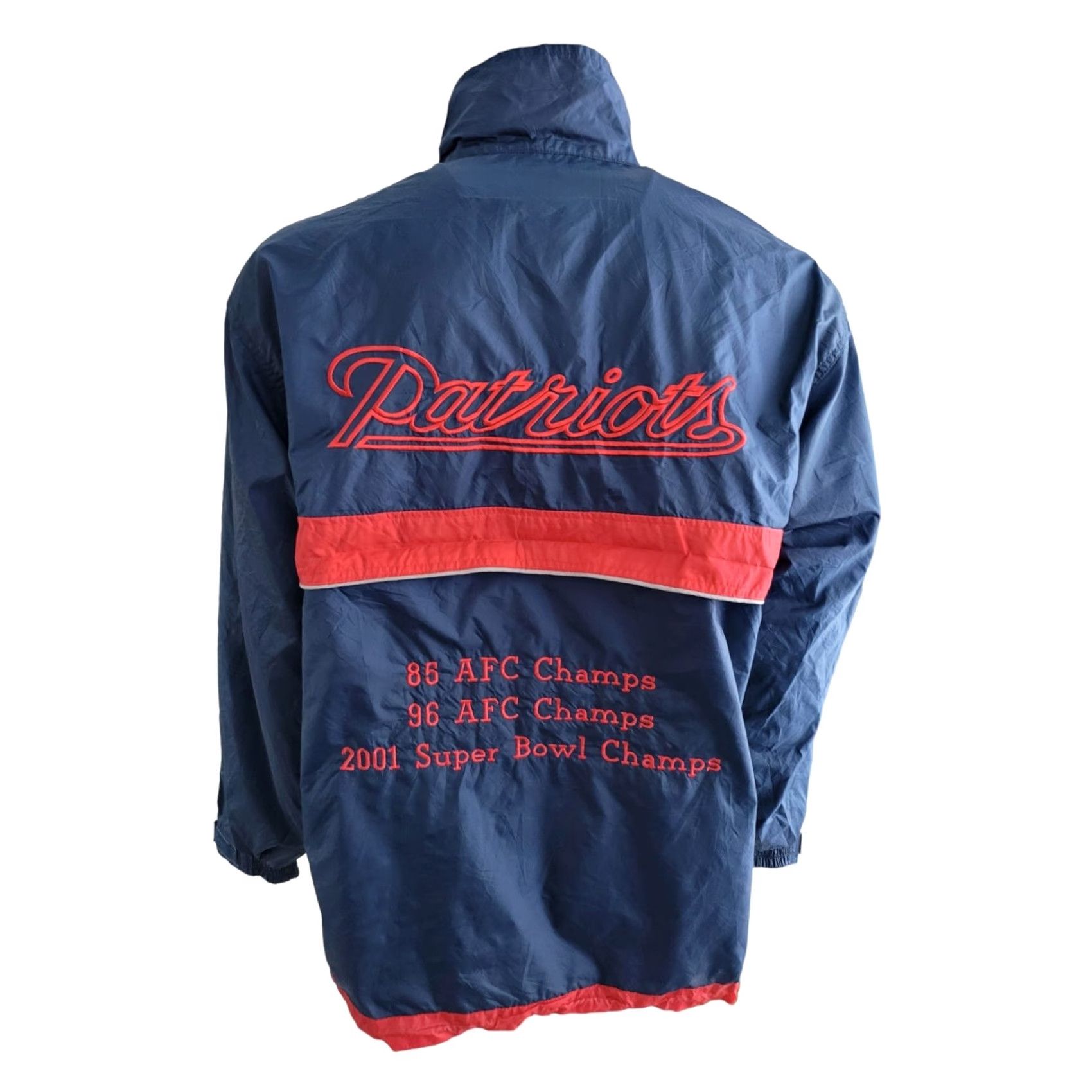 Nique Nike New England Patriots 5X Super Bowl Champions Jacket Mens L Navy Size US L / EU 52-54 / 3 - 2 Thumbnail