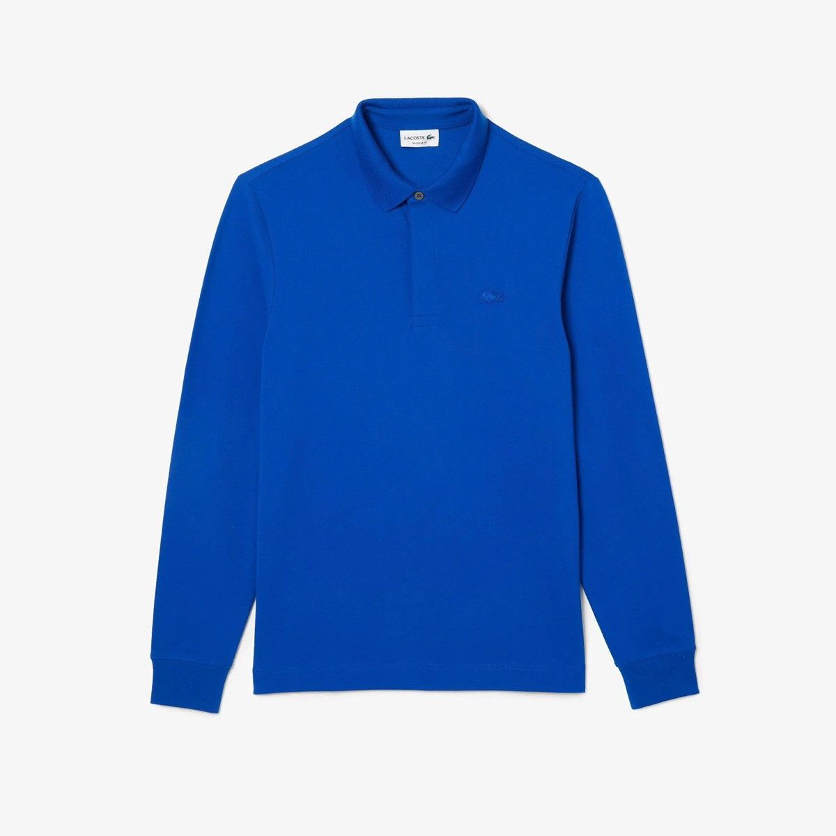 Lacoste 🇫🇷 NEW❗️ Lacoste Regular Fit Polo Long Sleeve Made in France Size US XXL / EU 58 / 5 - 5 Thumbnail