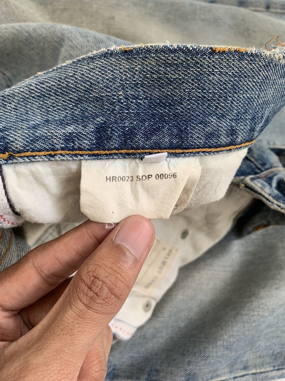 Helmut Lang Vintage Helmut Lang Low Waist Contour Fit Denim Jeans Size US 30 / EU 46 - 5 Thumbnail
