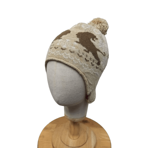 Onitsuka Tiger 💥Onitsuka tiger double tiger design earflap beanie hat Size ONE SIZE - 1 Thumbnail