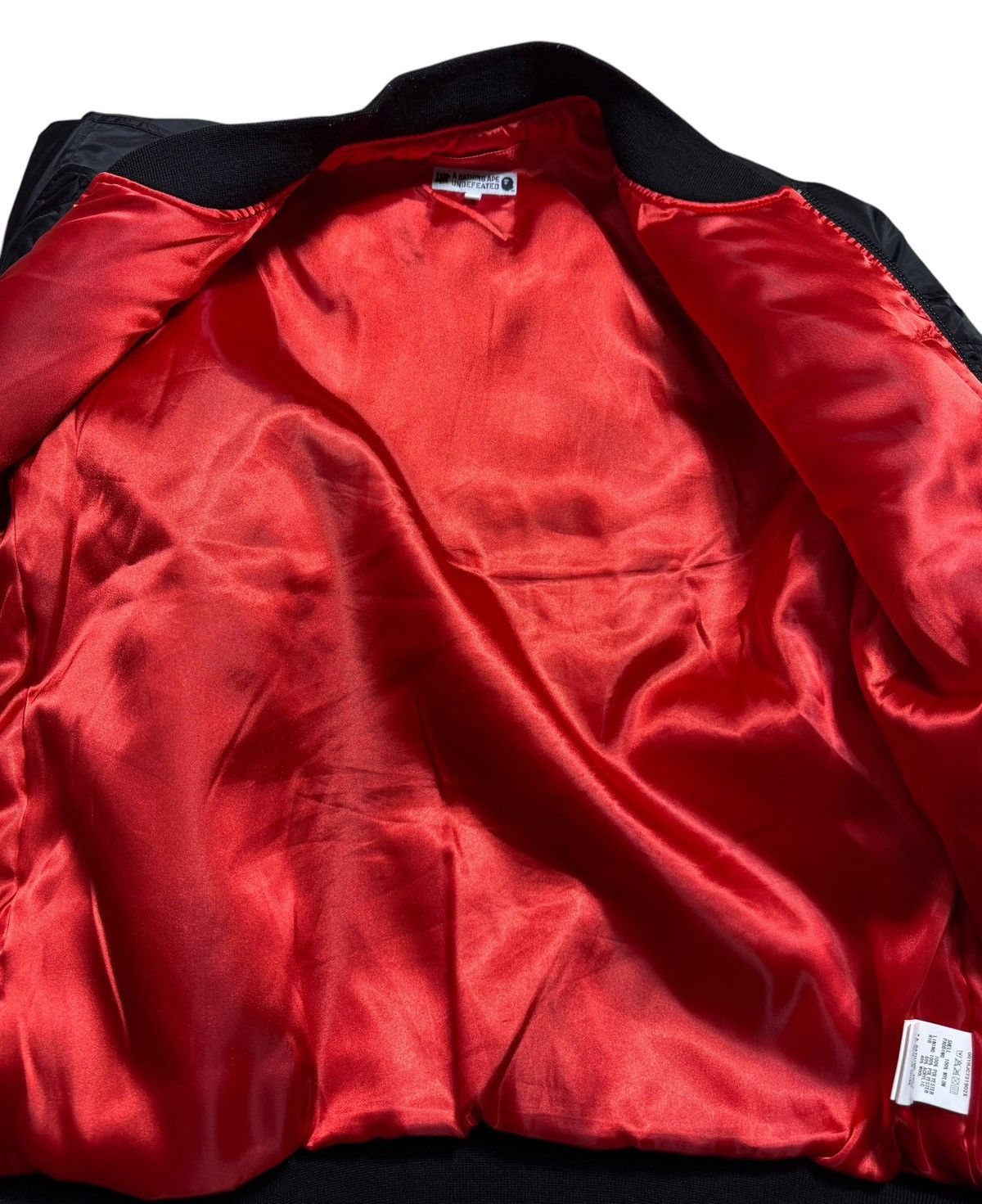 Bape × Undefeated BAPE UNDEFEATED MA-1 bomber jacket Black Size US XL / EU 56 / 4 - 2 Thumbnail
