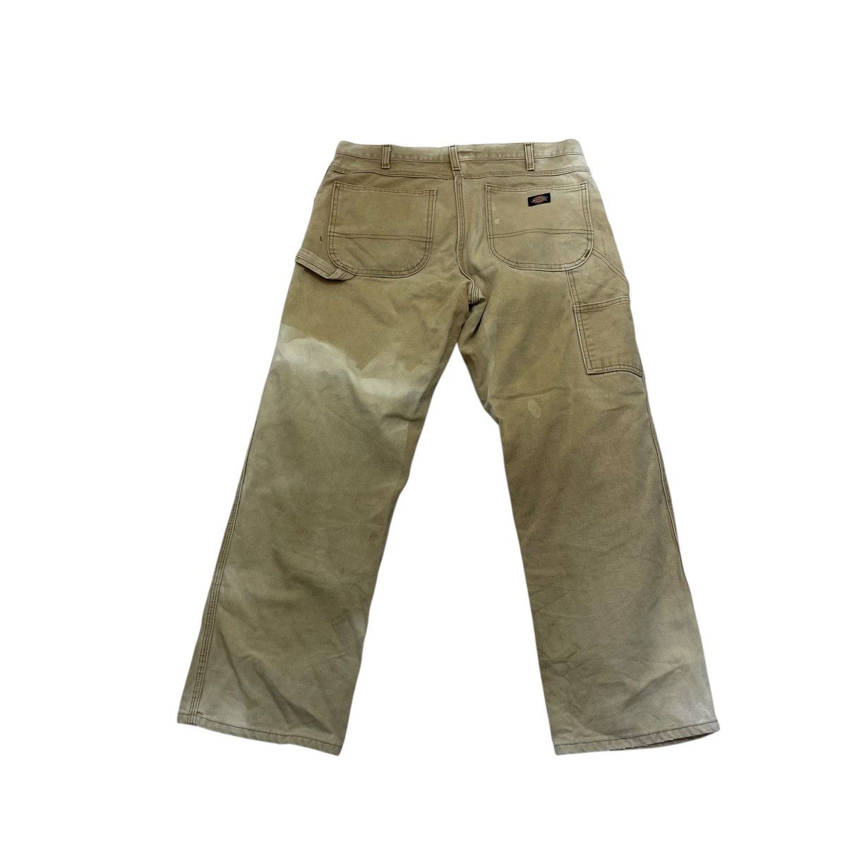 Dickies 💥Vintage Faded Dickies Carpenter Worker Pants Size US 35 - 2 Thumbnail