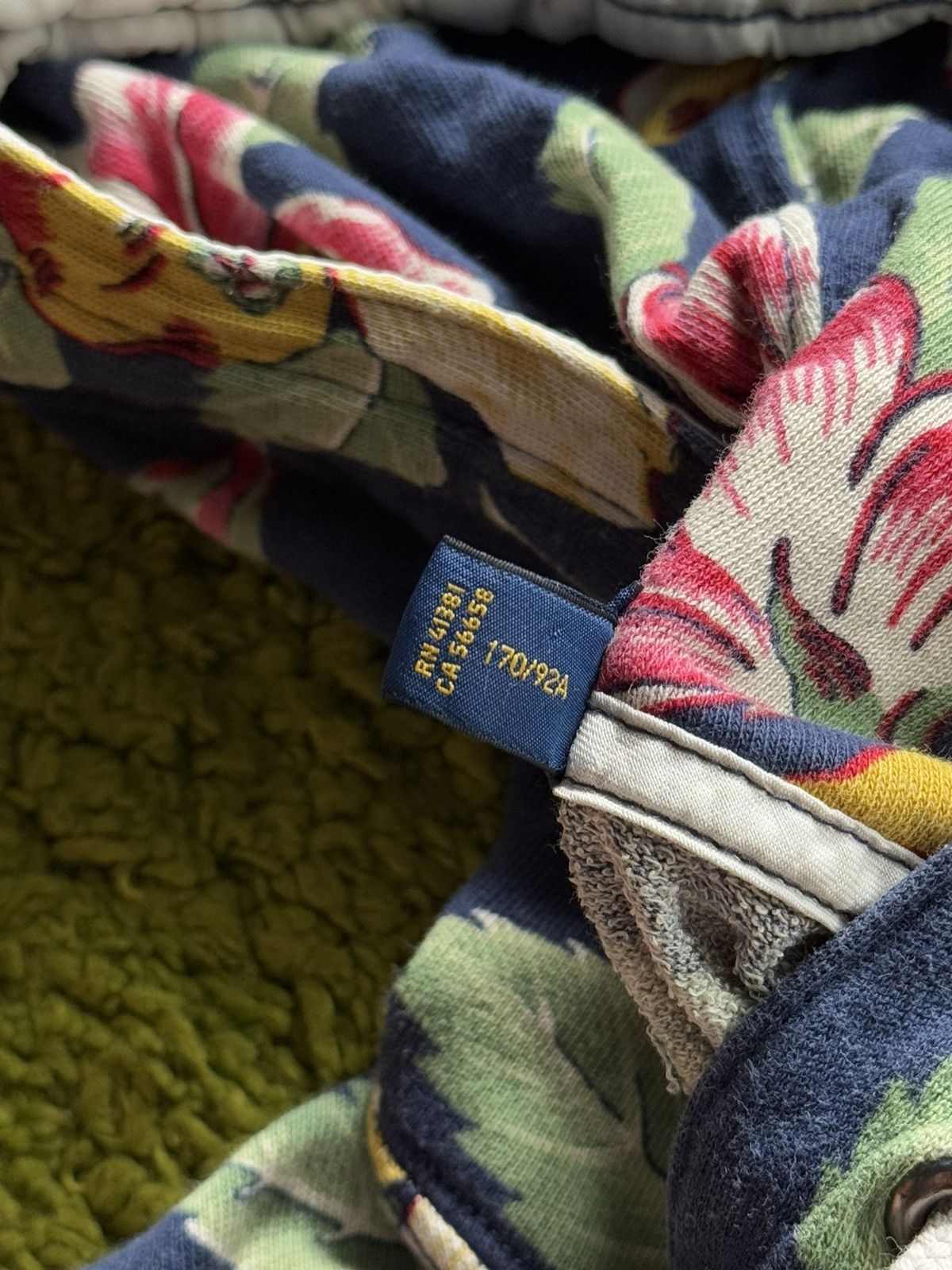Polo Ralph Lauren Polo Ralph Lauren Hawaiian floral pattern hoodie Size US S / EU 44-46 / 1 - 7 Thumbnail