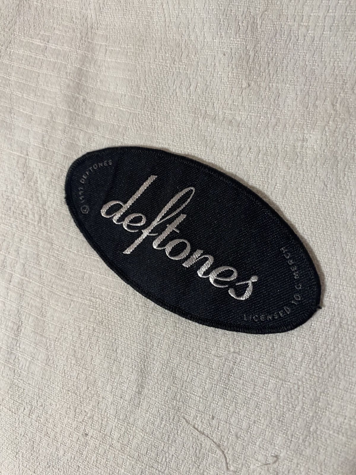 Band Tees Vintage 1997 Deftones Official Logo Patch Size ONE SIZE - 1 Thumbnail