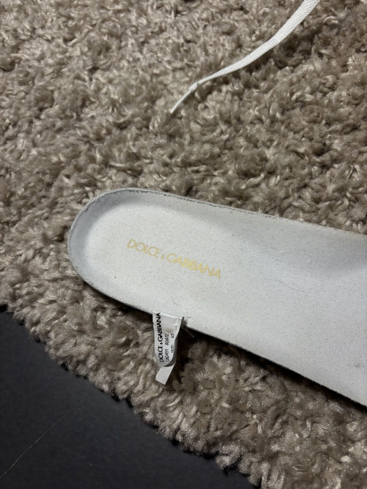Dolce & Gabbana Leather sneakers Dolce & Gabbana Size US 9 / EU 42 - 9 Thumbnail