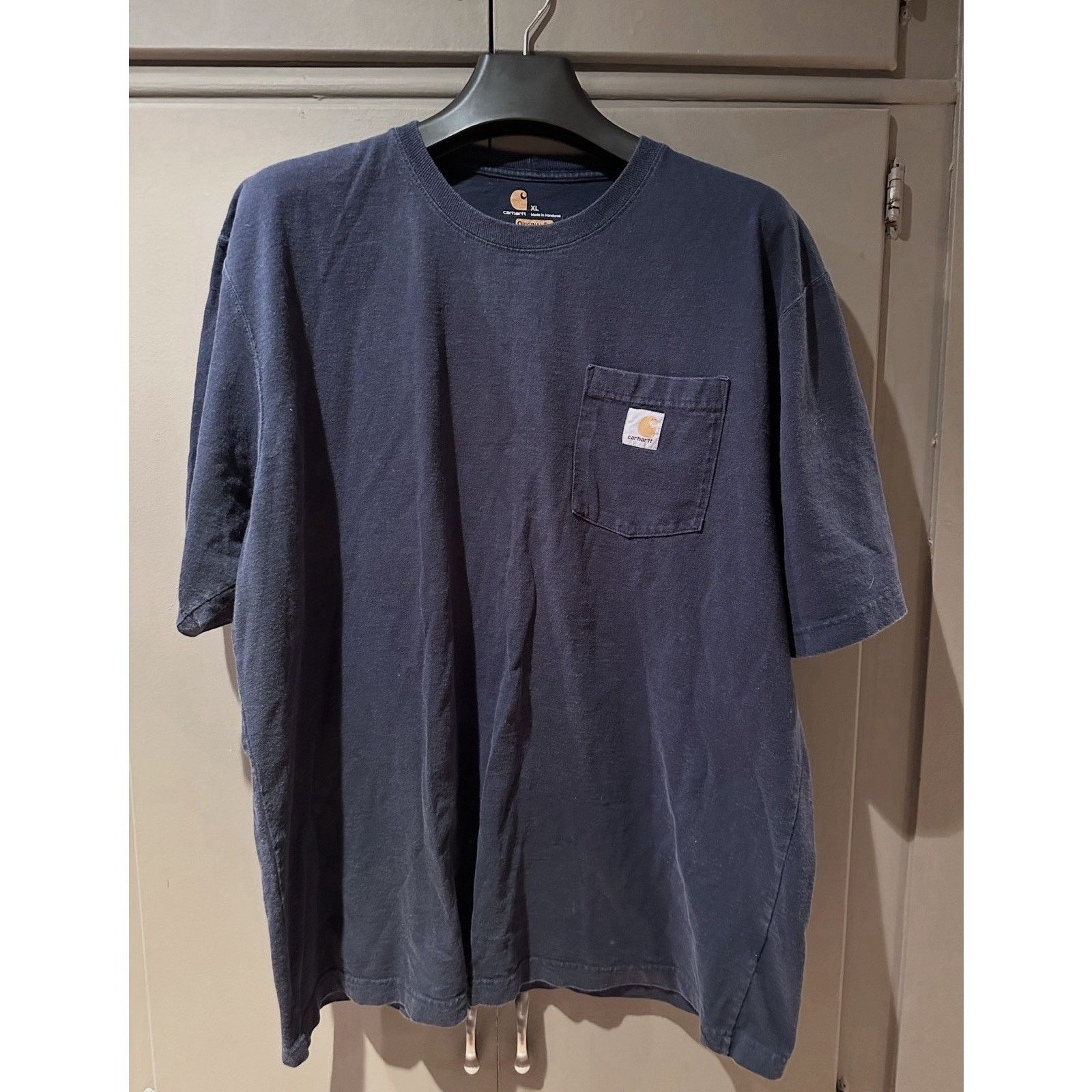 Carhartt Carhartt Men’s Pocket T XL Navy Oversized Fit Size US XL / EU 56 / 4 - 1 Thumbnail