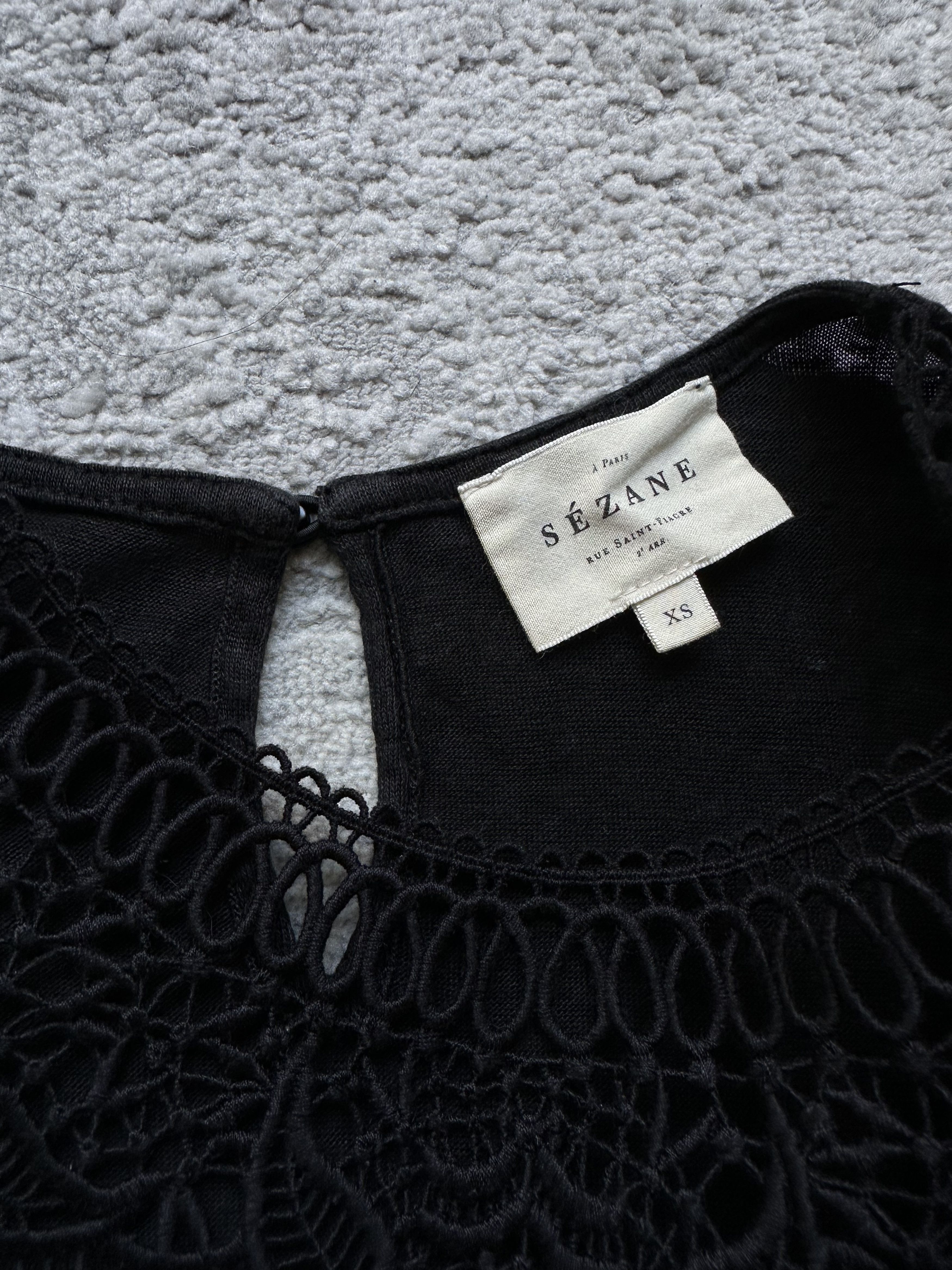 Sezane Sezane linen t shirt Size XS / US 0-2 / IT 36-38 - 4 Thumbnail