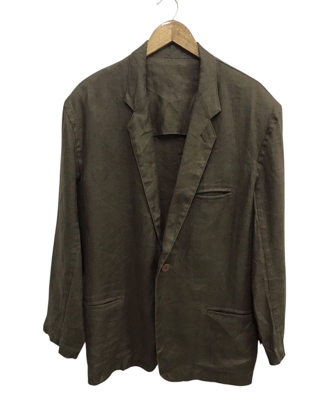 Issey Miyake Legendary Japan Designer Workshop Issey Miyake Blazer Coat Size US M / EU 48-50 / 2 - 1 Thumbnail