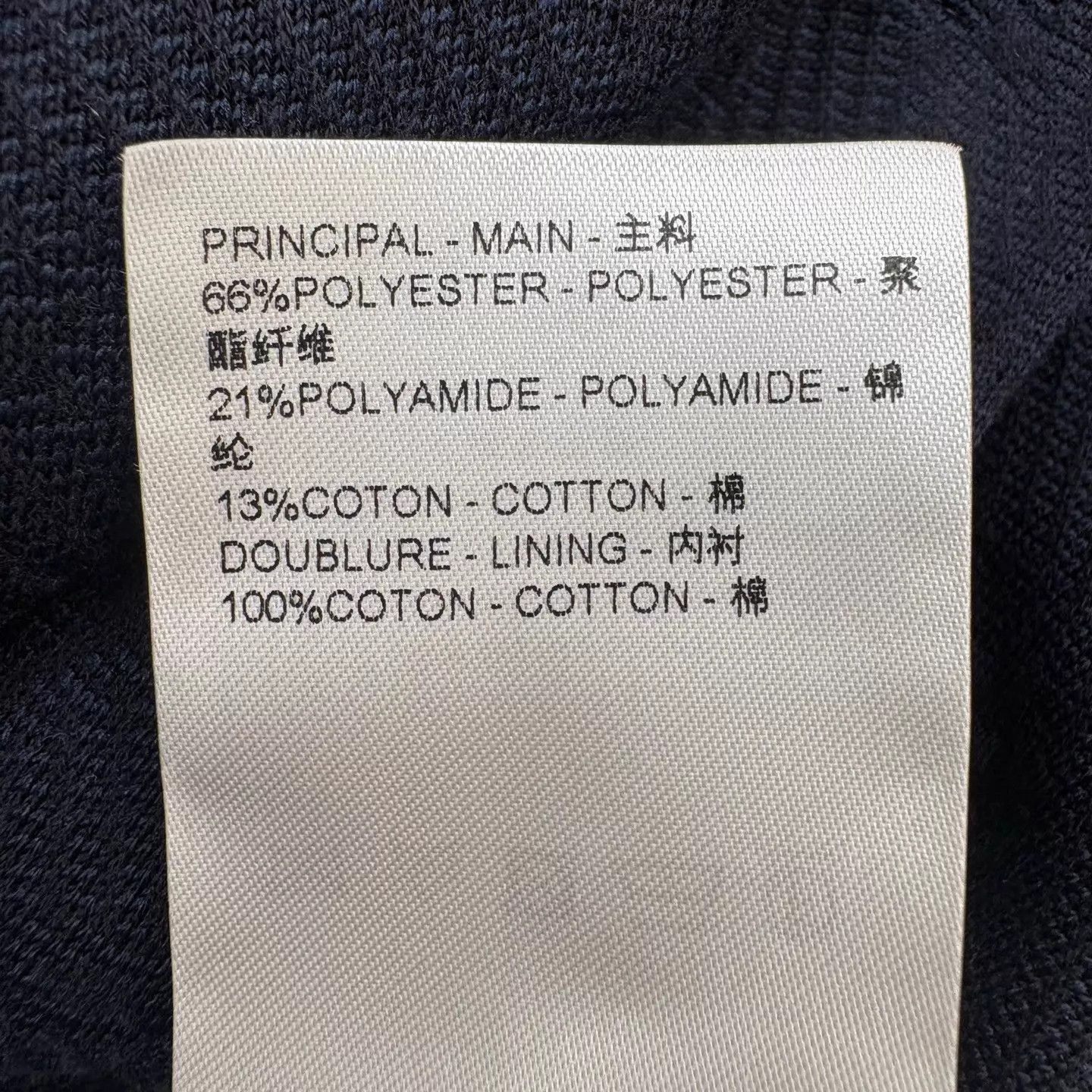 Louis Vuitton Louis Vuitton Navy Embossed LV Logo S Jacket New Size US S / EU 44-46 / 1 - 7 Thumbnail