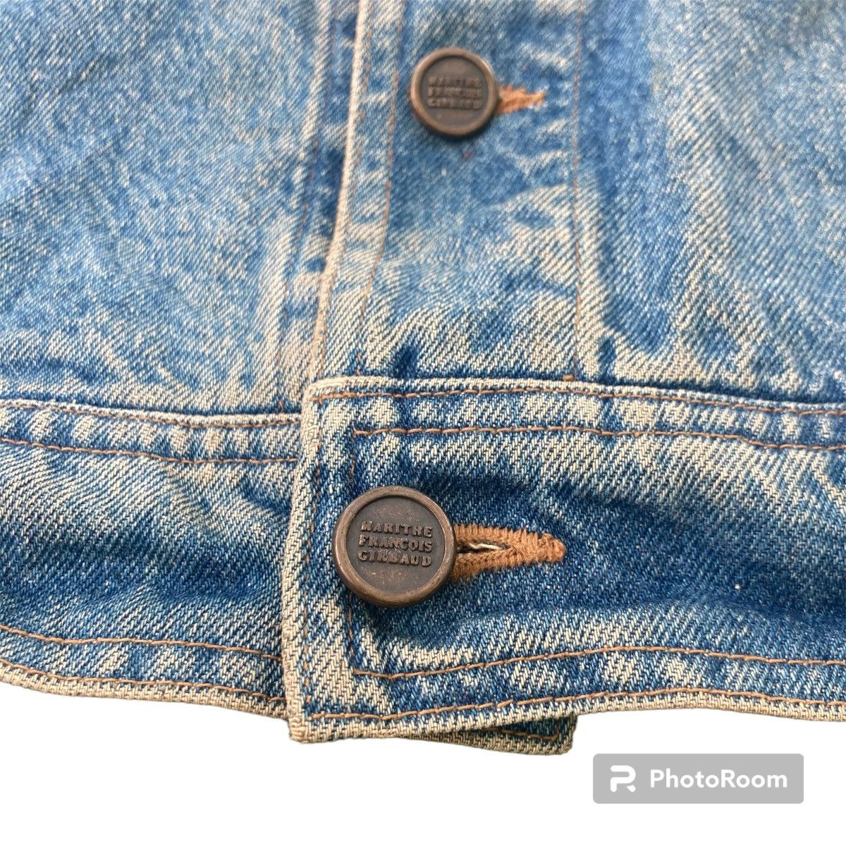 Marithe + Francois Girbaud REVERSIBLE MARITHE FRANCOIS GIRBAUD TRUCKER JACKET Size US XL / EU 56 / 4 - 7 Thumbnail