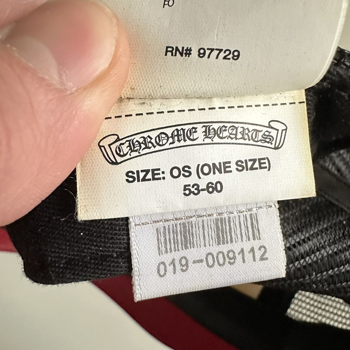 Chrome Hearts Chrome Hearts CH Trucker Hat Cap Size ONE SIZE - 8 Thumbnail