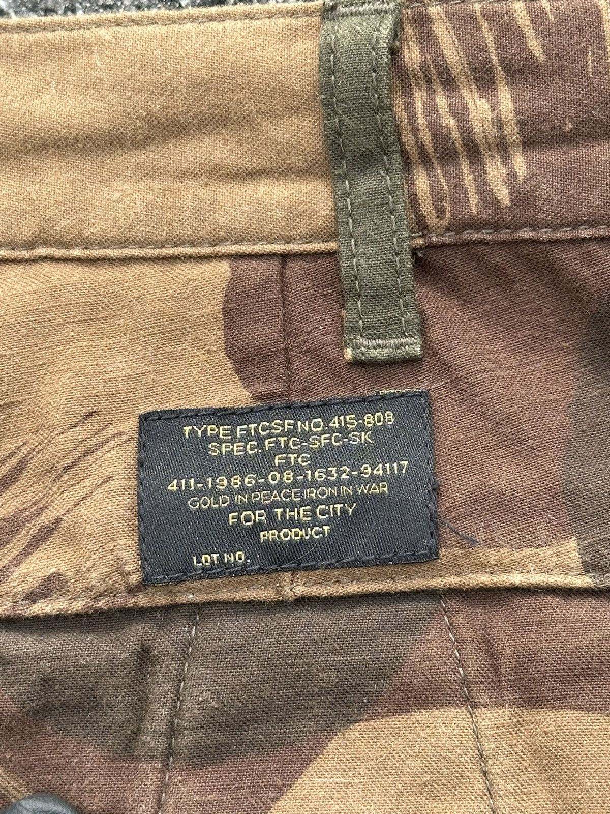FTC FTC brand camouflage pants, a staple in skate and streetwear Size US 32 / EU 48 - 17 Thumbnail