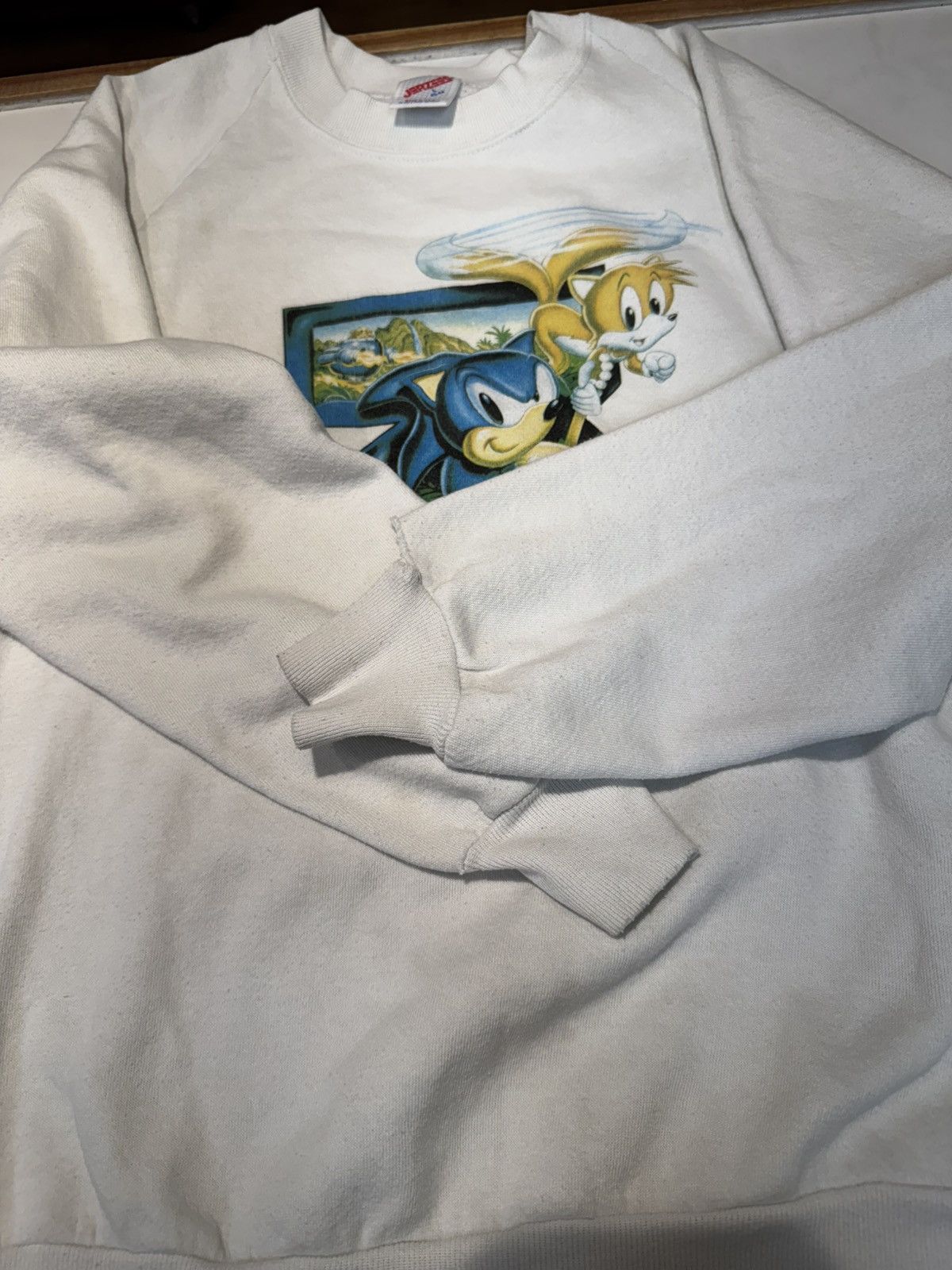 Vintage 1994 SONIC 3 PROMO CREWNECK Size US L / EU 52-54 / 3 - 4 Thumbnail