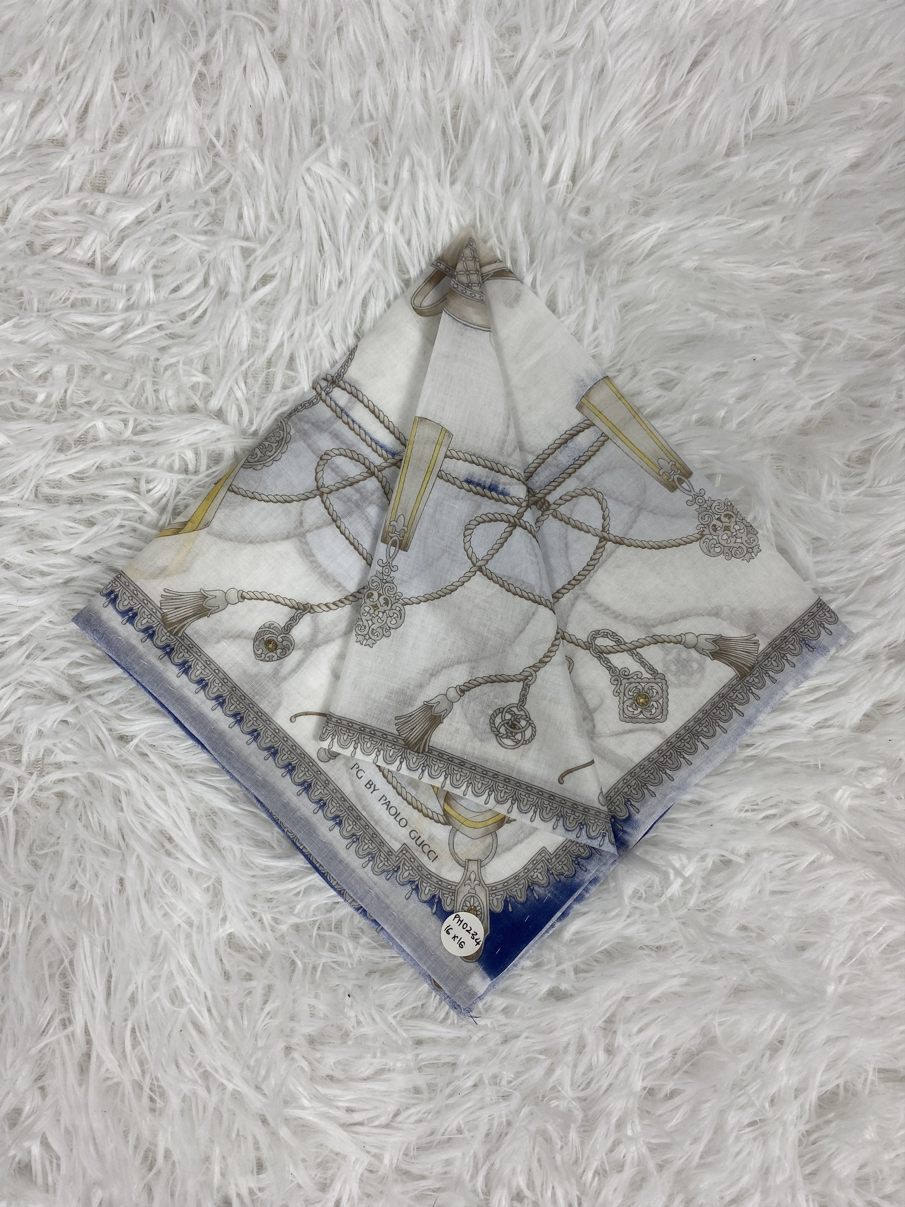 Paolo Gucci Vintage Paolo Gucci Handkerchief PH0234 Size ONE SIZE - 1 Thumbnail