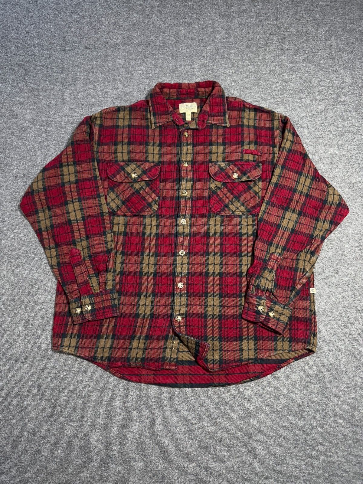 Vintage Vintage Flannel Shirt Heavyweight Plaid XL Size US XL / EU 56 / 4 - 2 Thumbnail