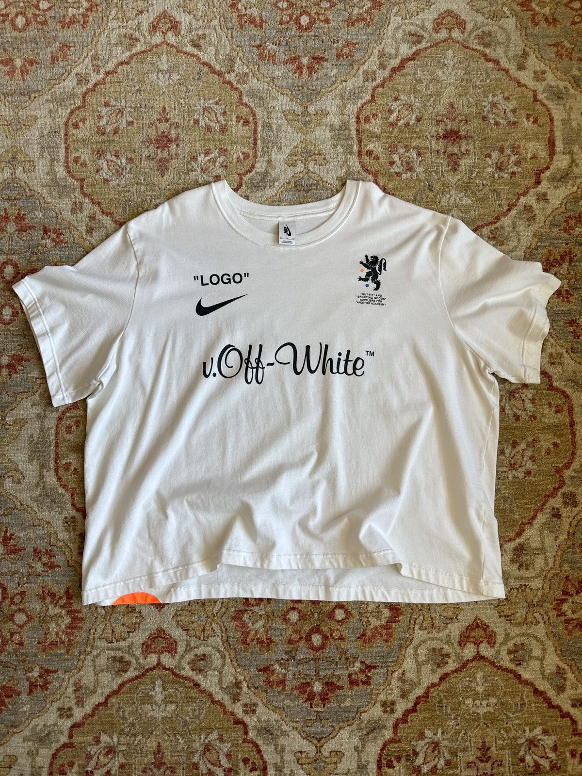 Off white nikelab tee best sale