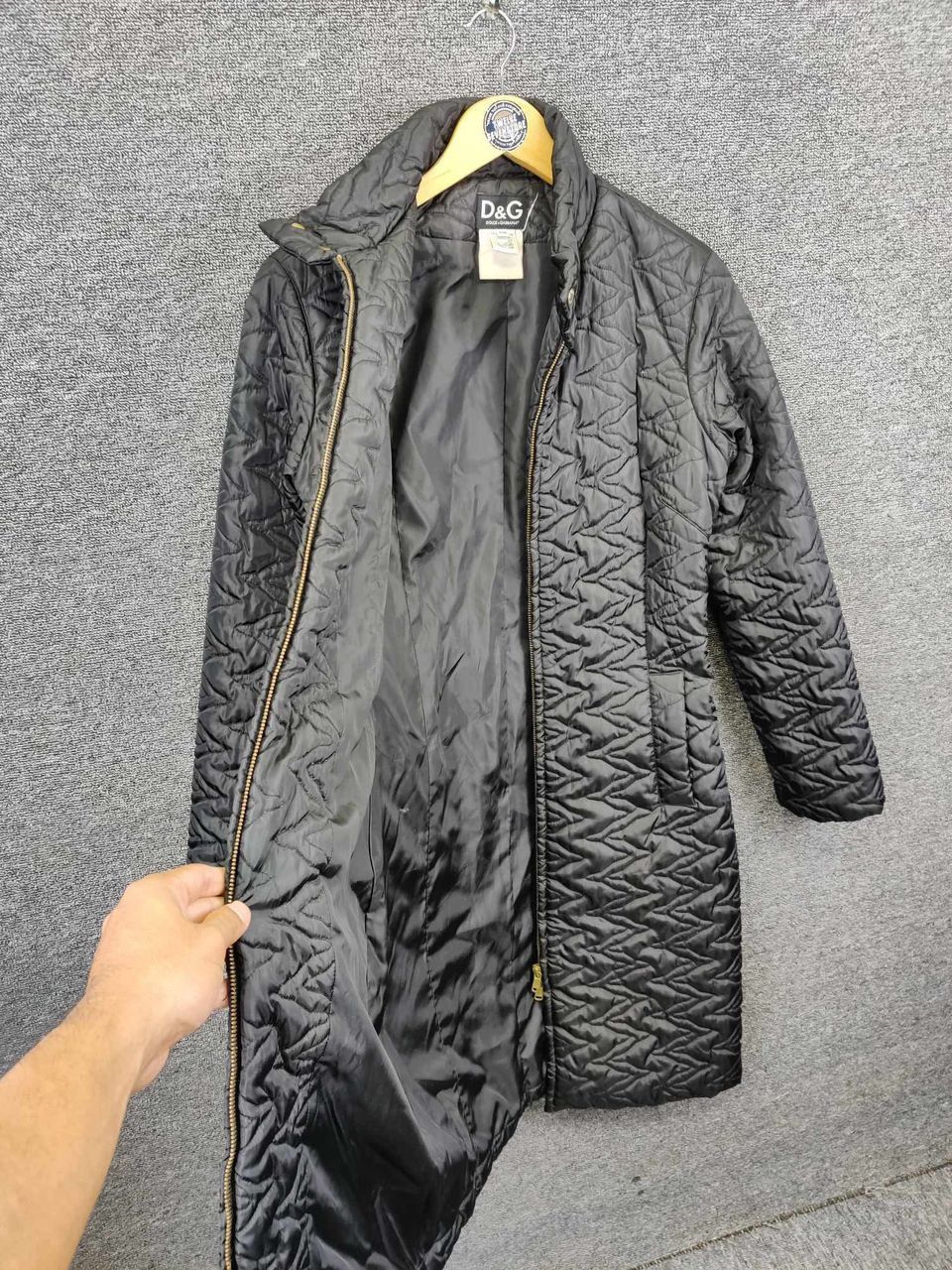 Dolce & Gabbana Dolce & Gabbana Italy Quilted Long Jacket Size US XS / EU 42 / 0 - 8 Thumbnail