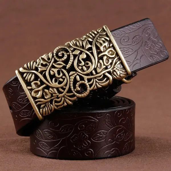 Japanese Brand × Leather Woven Strap Needle Buckle Belt Size ONE SIZE - 1 Thumbnail