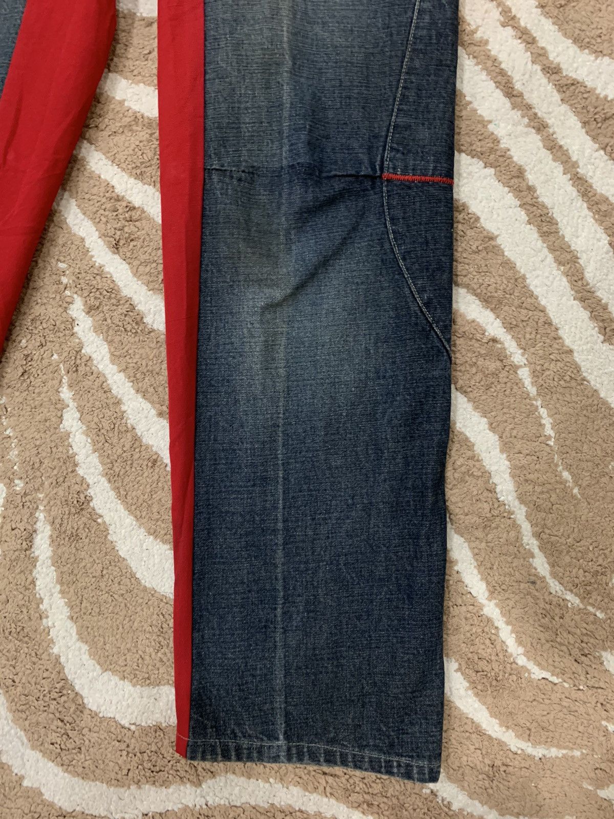 Ecko Unltd. × Vintage Ecko red denim hype jeans Size US 34 / EU 50 - 4 Thumbnail