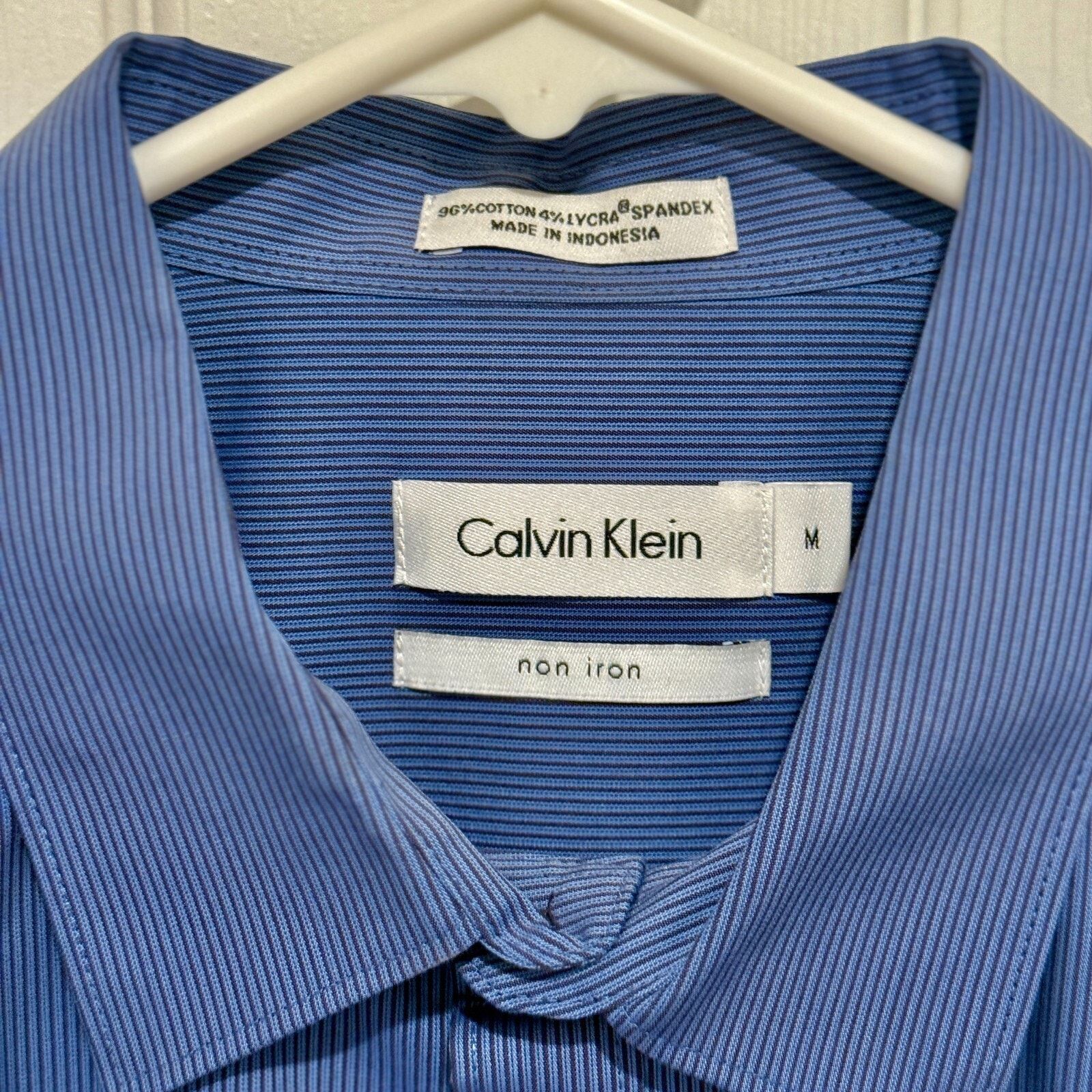 Calvin Klein Calvin Klein Fit Refined Button Up Shirt Size Medium New Size US M / EU 48-50 / 2 - 2 Thumbnail