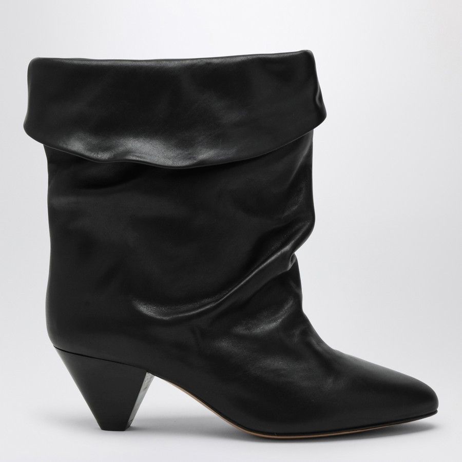 Isabel Marant o1d2blof0824 Boots with Turn-up in Black Size US 6 / IT 36 - 1 Thumbnail