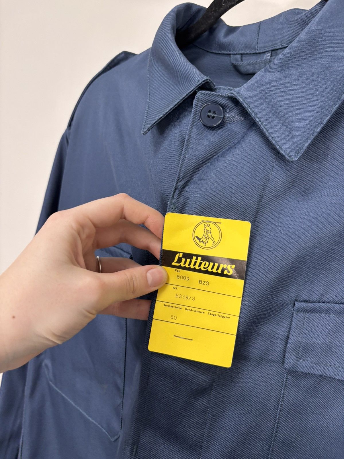 Other Vintage Lutteurs German French Workwear Utility Jacket Size US M / EU 48-50 / 2 - 5 Thumbnail
