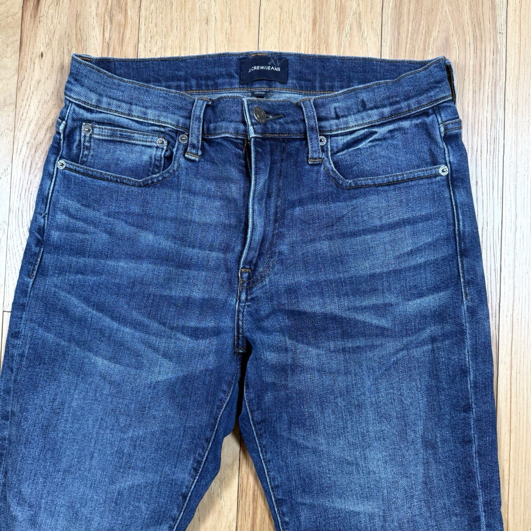 J.Crew J.CREW Jeans Japanese Denim Mens 30x32 Blue Straight Leg Kurabo Denim Straight Jeans Mens 30 Blue 32 Inseam Mens Regular Organic Kurabo Size US 30 / EU 46 - 4 Thumbnail