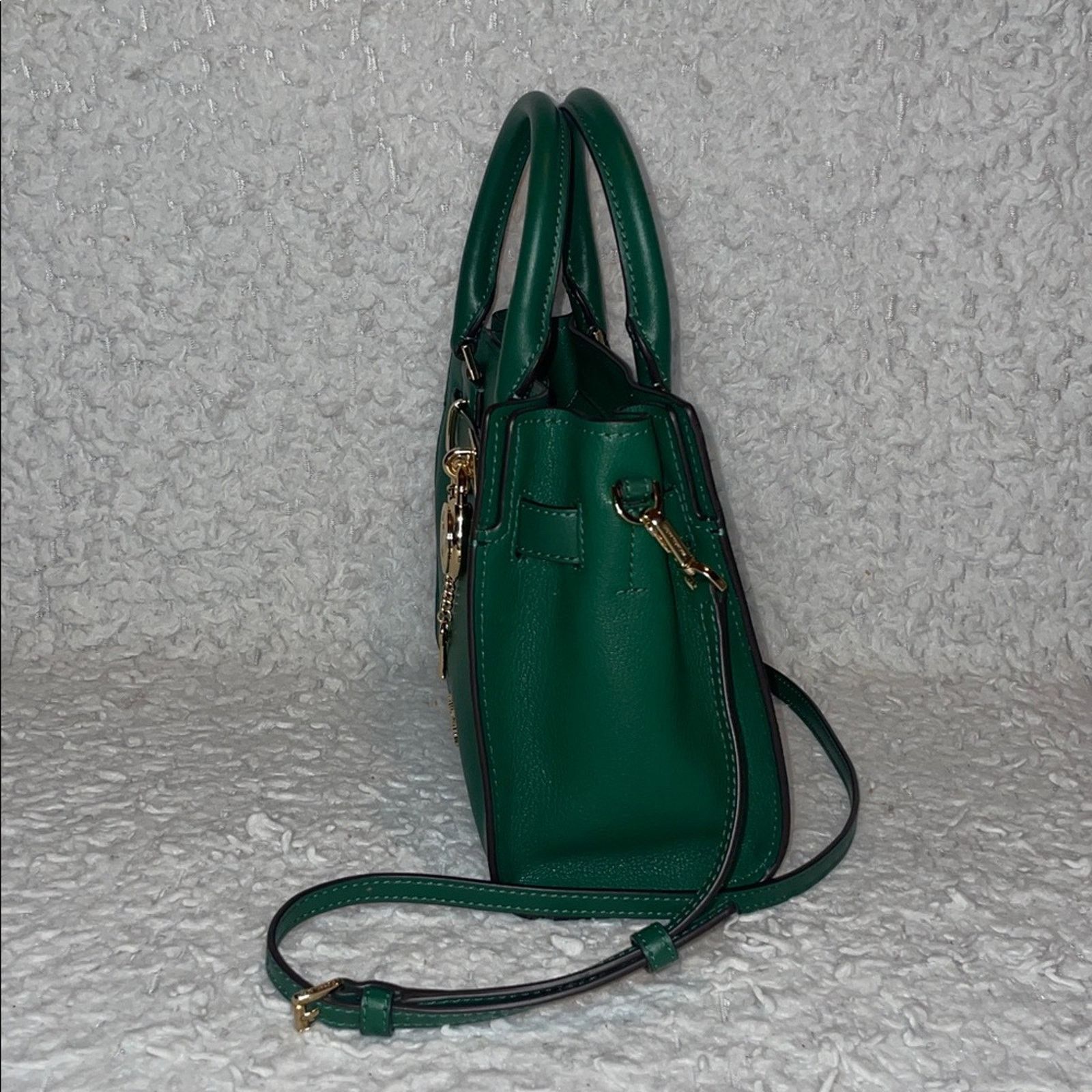 Michael Kors Michael Kors Hamilton Green Satchel Size ONE SIZE - 6 Thumbnail