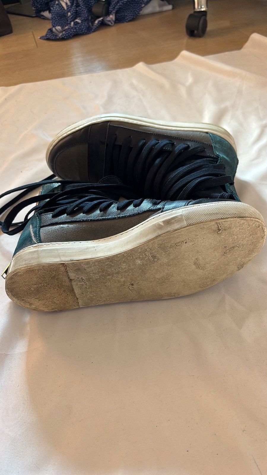 Kris Van Assche Kris van assche multi lace high-top sneakers Size US 8 / EU 41 - 5 Thumbnail