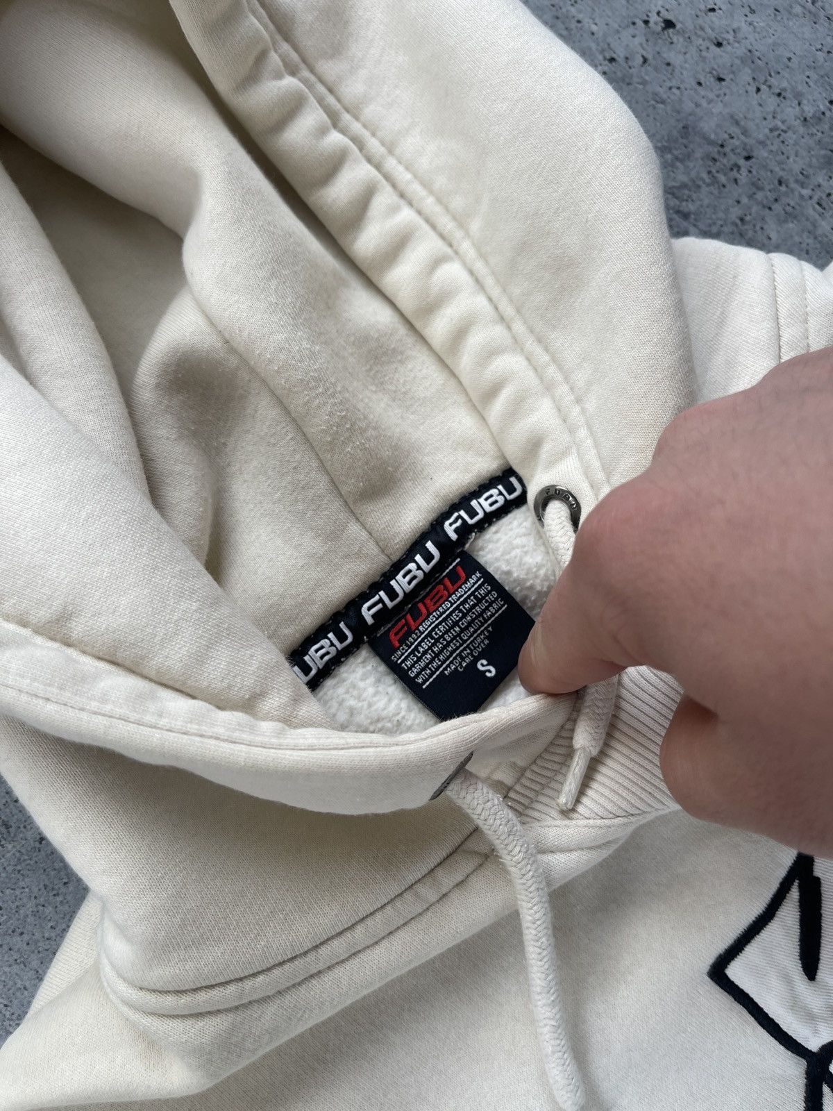 Fubu × Vintage Vintage Y2K Fubu Rap Hoodie Embroidered Logo Karl Kani Style Size US S / EU 44-46 / 1 - 9 Thumbnail