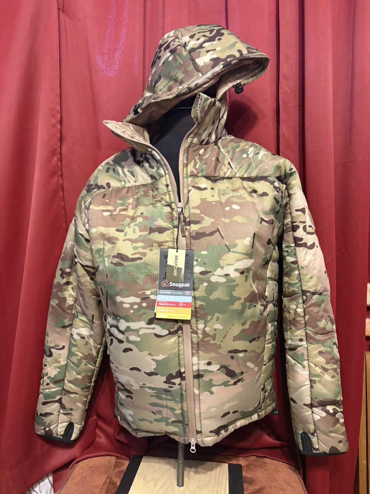 Vintage Snugpak Camo Parka Jacket SJ9 Stowaway Gorpcore Winter Grail Size US L / EU 52-54 / 3 - 1 Thumbnail