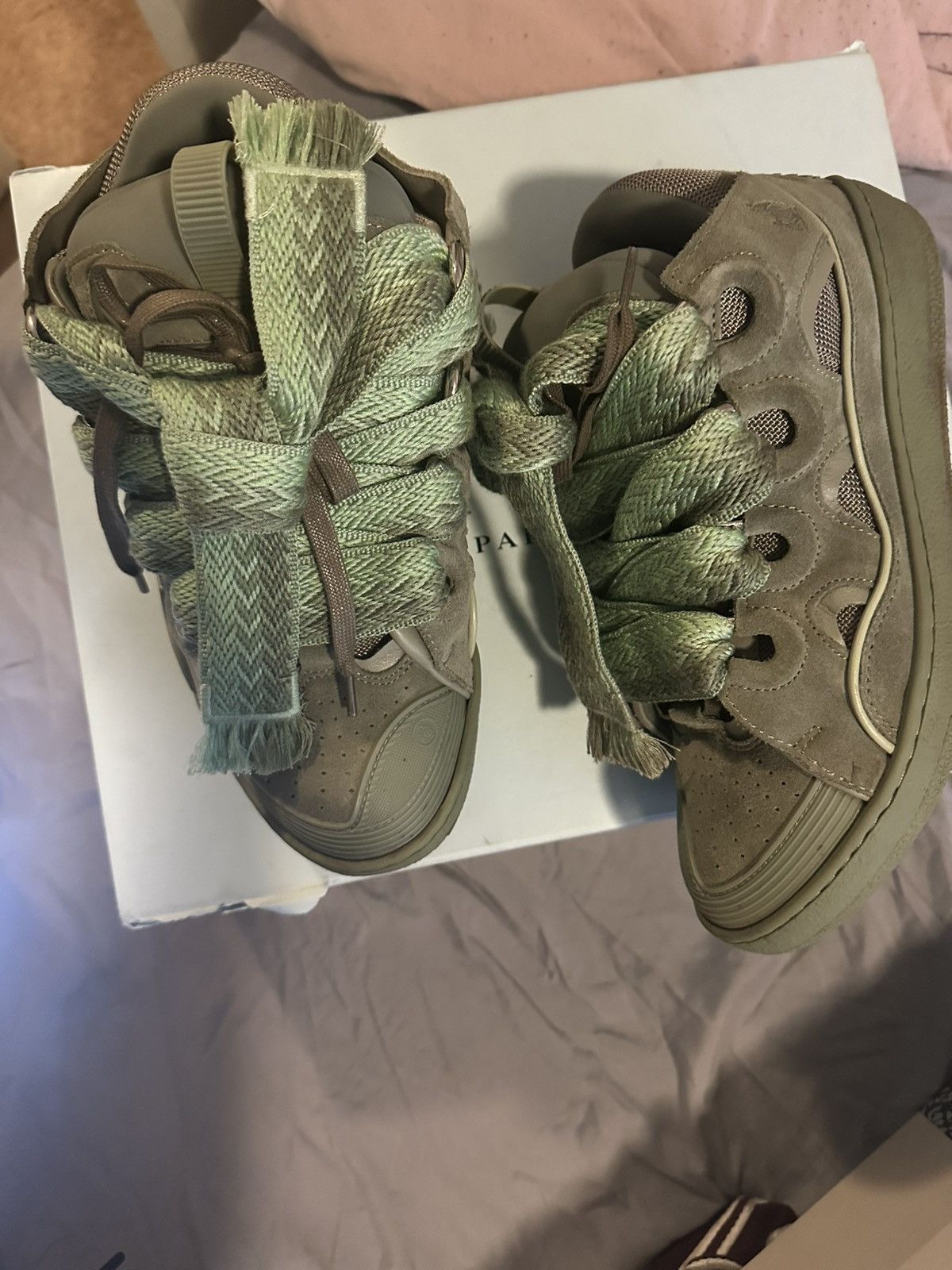 Lanvin Olive green lavins Size US 10 / IT 40 - 4 Thumbnail