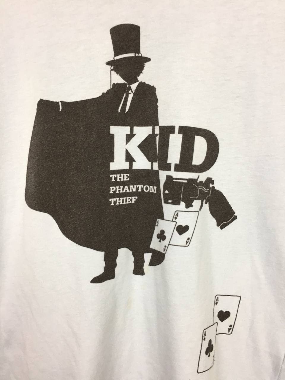 Anime Detective Conan Kid The Phantom Thief Anime Manga Movie Tee Size US M / EU 48-50 / 2 - 3 Thumbnail