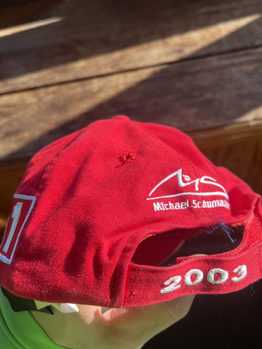 Ferrari Vintage Hat Michael Schumacher Formula 1 Ferrari racing cap Size ONE SIZE - 9 Thumbnail