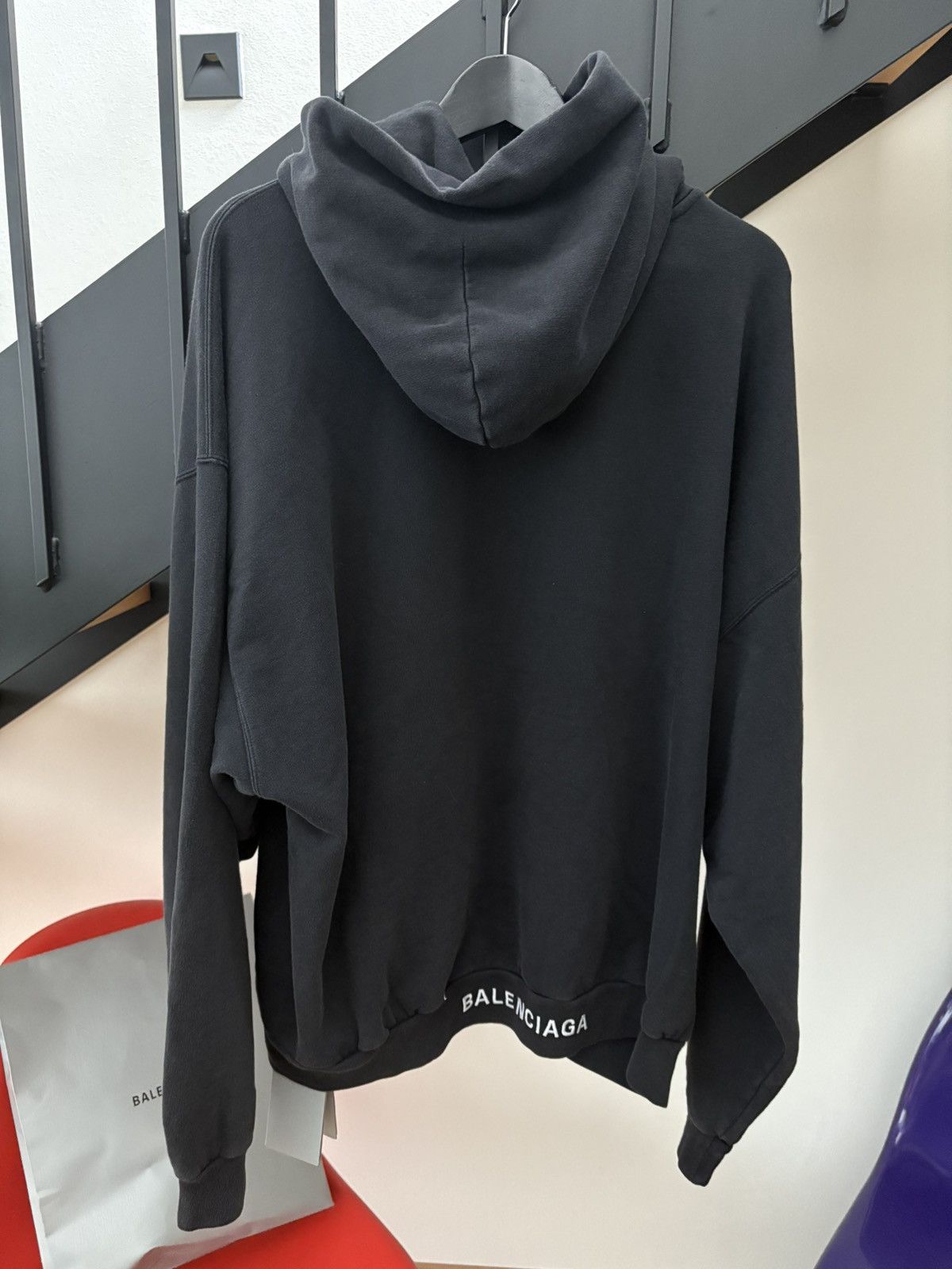 Balenciaga Balenciaga SS23 „I love Balenciaga“ Hoodie Size US M / EU 48-50 / 2 - 2 Thumbnail