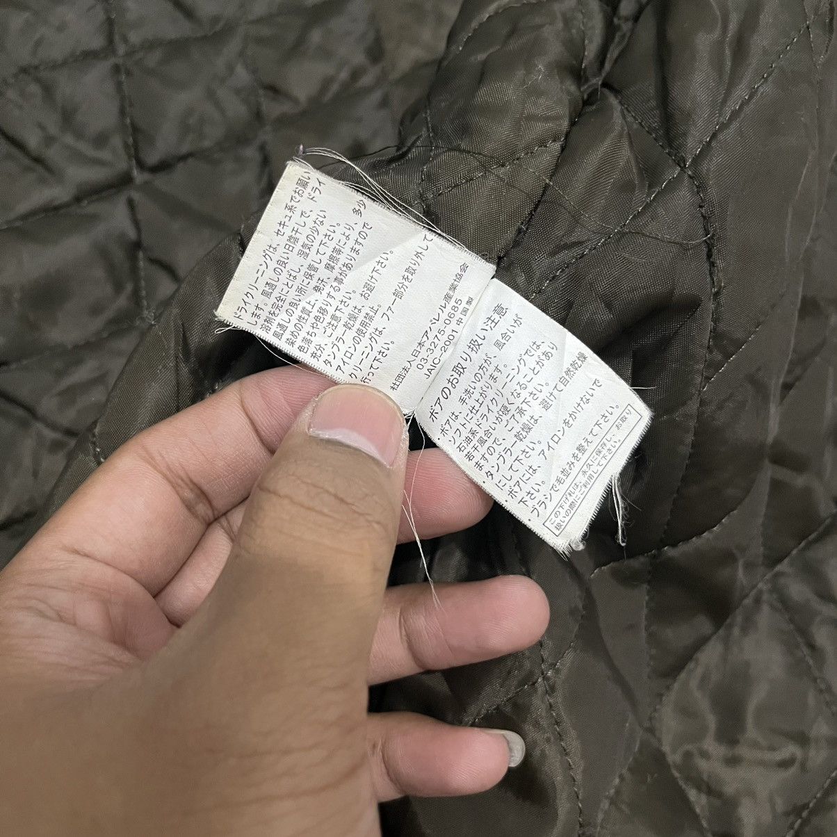 Japanese Brand Dominion - Bono Style Faux Fur Multi Pocket Jacket LGB IFSIX Size US M / EU 48-50 / 2 - 15 Thumbnail