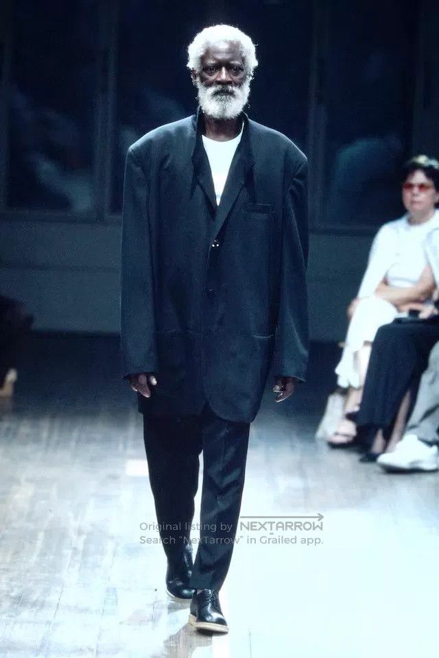 Yohji Yamamoto Yohji Yamamoto 01SS runway jacket with back pleated design Size US M / EU 48-50 / 2 - 5 Thumbnail